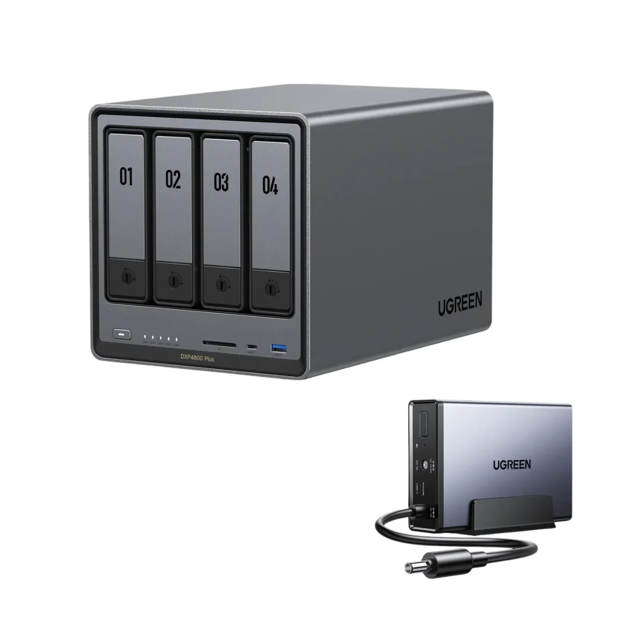 NASync DXP4800 Plus 4 supports - Ddr5 8Gb avis et prix