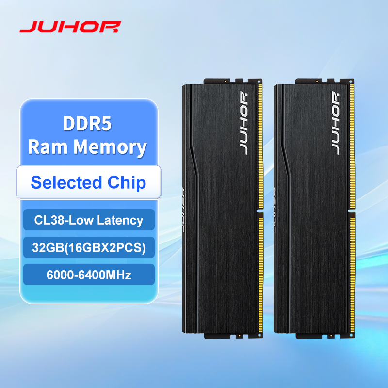 Mémoire JUHOR DDR5 32GB(16GBX2 - Ddr5 16Gb 6000Mhz avis et prix