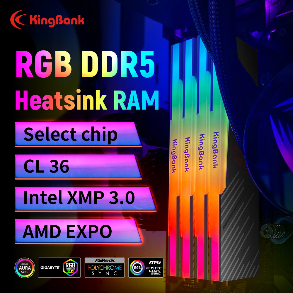 Mémoire RAM pour ordinateur de - Ddr5 16Gb 6000Mhz avis et prix